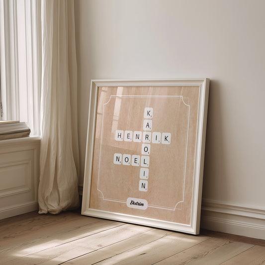 Personlig namntavla – Elegant
