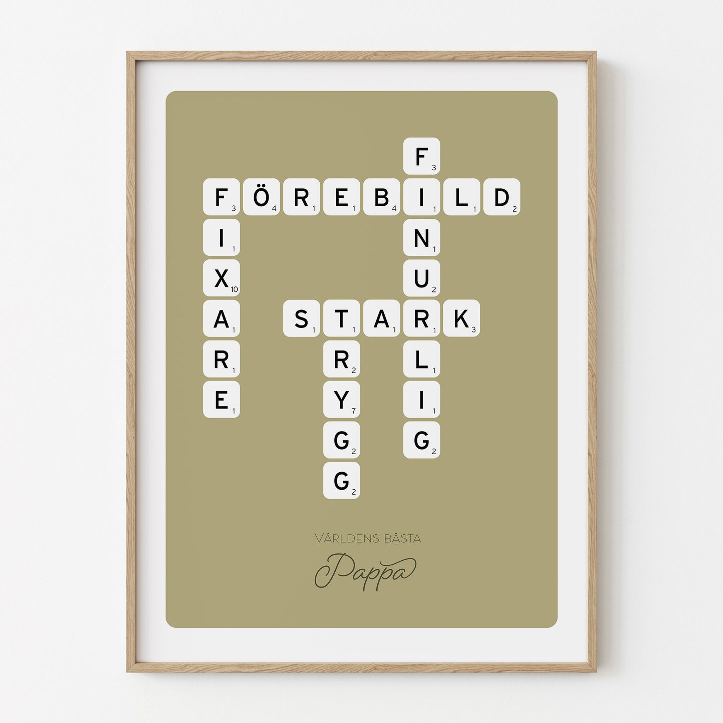 Världens bästa pappa – Poster, Färg