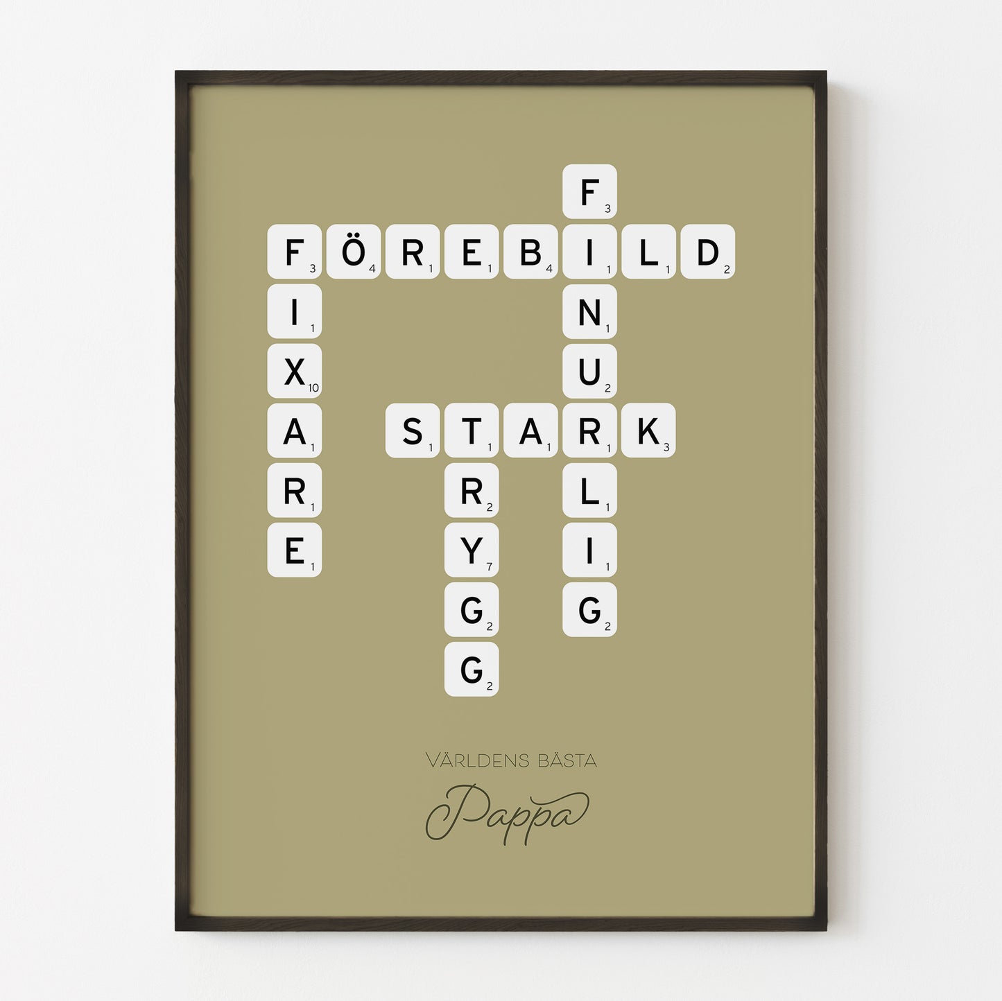 Världens bästa pappa – Poster, Färg