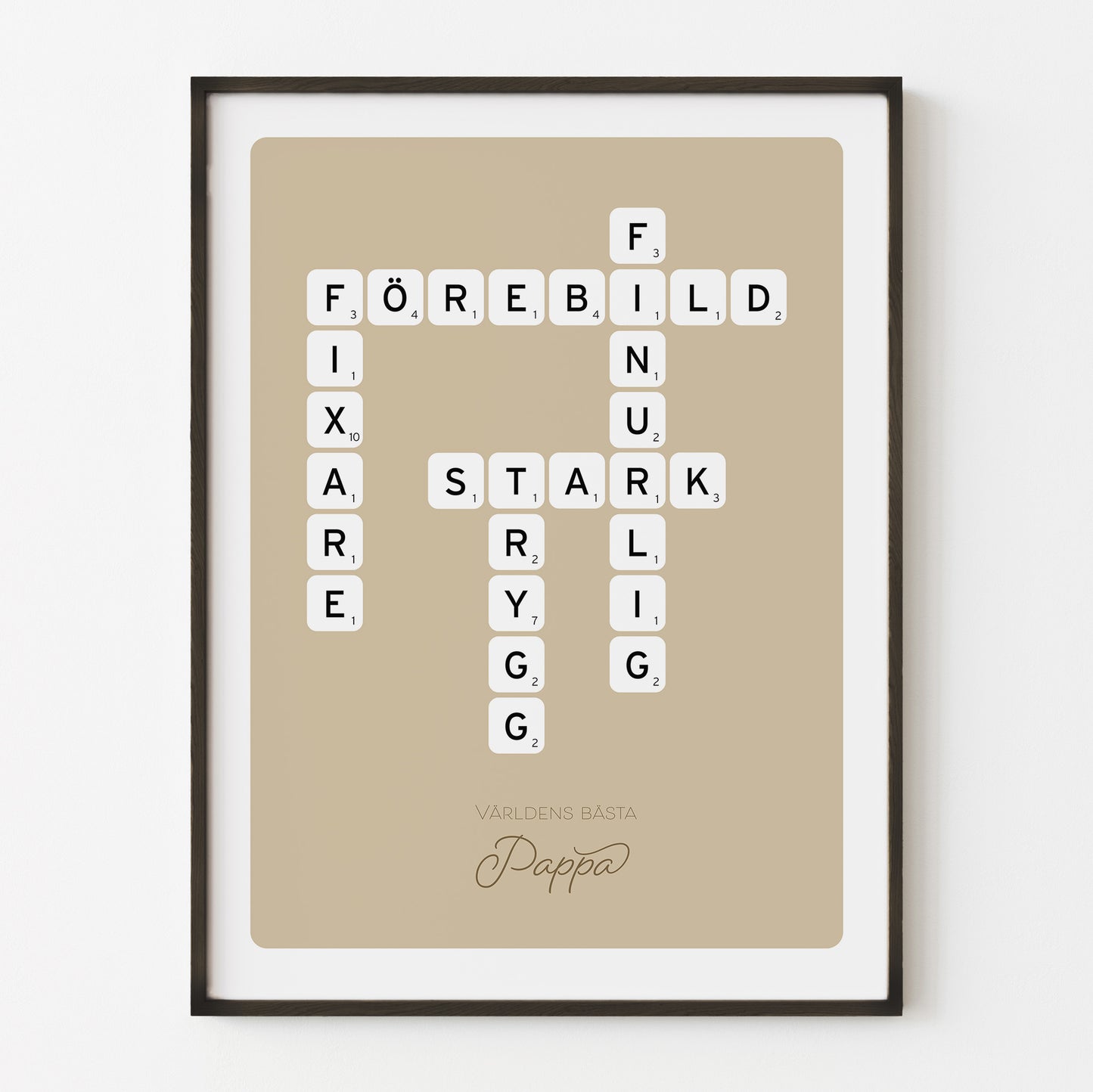 Världens bästa pappa – Poster, Färg