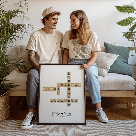 Personlig namntavla – Trä