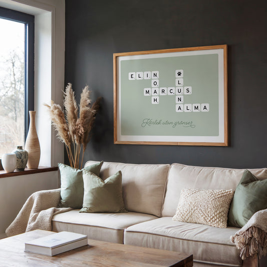 Personlig namntavla – Färg