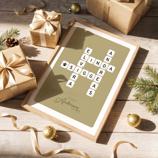 Personlig namntavla – Färg