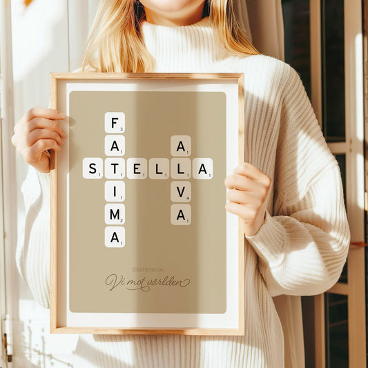 Personlig namntavla – Färg