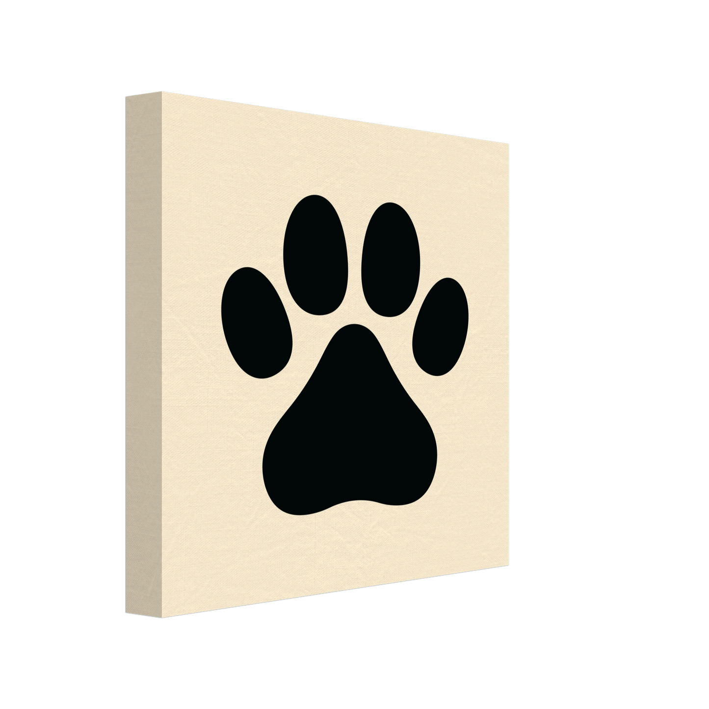 Personlig bokstavstavla – Creme