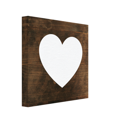 Personlig bokstavstavla – Trä