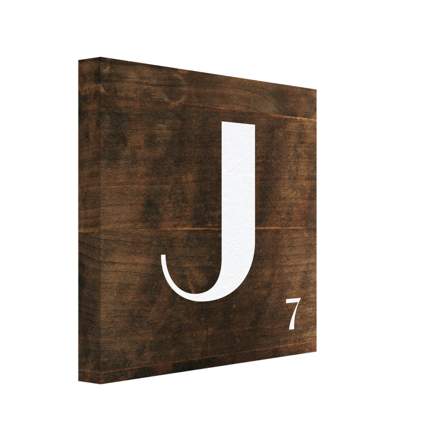 Personlig bokstavstavla – Trä