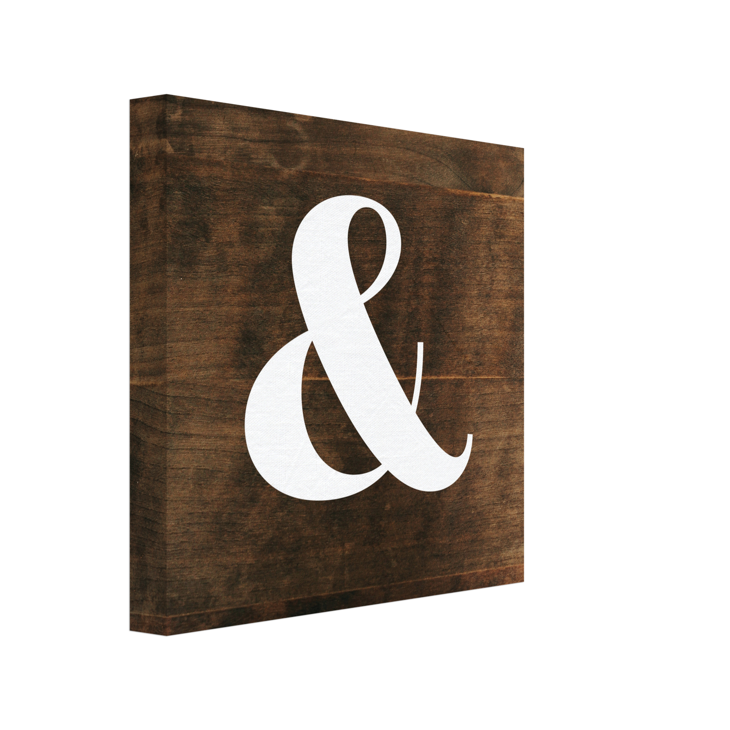 Personlig bokstavstavla – Trä