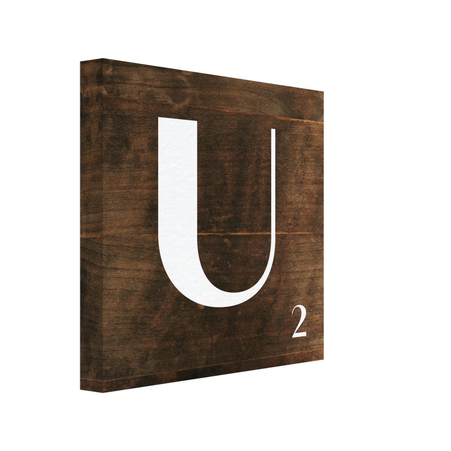 Personlig bokstavstavla – Trä